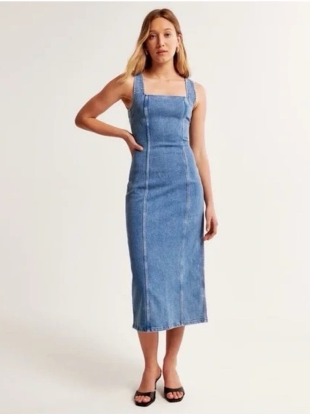 NWOT Abercrombie & Fitch Denim Dress